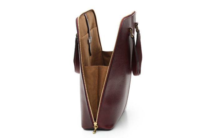 SOMES バッグ タテ型ブリーフ （バーガンディ）HE-01 [ソメスサドル 北海道 砂川市 12260818-a] ビジネスバッグ トートバッグ メンズ レディース 本革 革 革製品 革鞄 革バッグ somes saddle