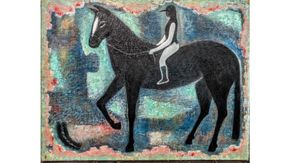 【 限定１点 】馬上 [BG128-NT]