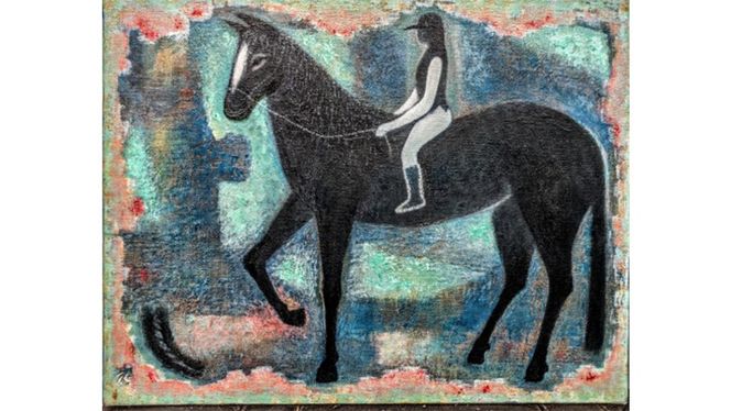 【 限定１点 】馬上 [BG128-NT]