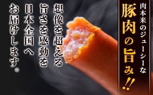 やえやまファームのアグー豚(F1種) 南ぬ豚 業務用あらびきソーセージ　1.2kg（400g×3パック）E-34