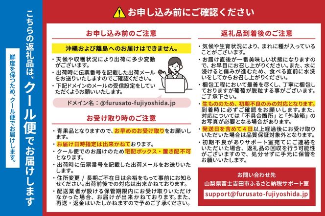 【2025年発送】【数量限定】【期間限定】産地直送 高級シャインマスカット2kg以上（3～4房）　フルーツ 山梨県産 シャインマスカット 果物 旬 数量限定 期間限定 先行予約 高級 2025年発送 山梨 富士吉田 フルーツ 富士吉田市