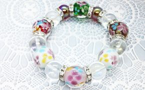 天然石パワーストーンプレスレット（5） アクセサリー ブレスレット ギフト 