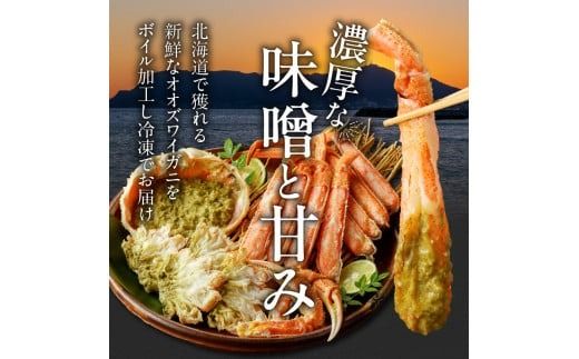 訳あり！ボイルオオズワイガニ3キロ_HD088-007