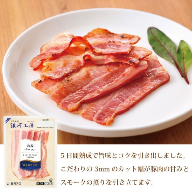 はなまき銀河工房 ～ハム・ベーコン・ソーセージ・ソフトサラミ詰め合わせ～（計8個入り） 【1983】