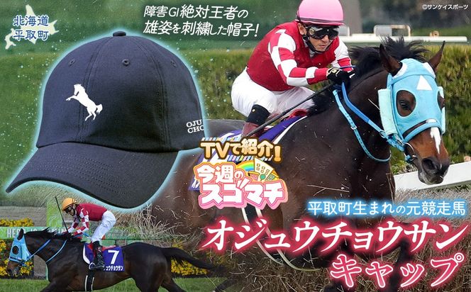 【TVで紹介！】【オジュウチョウサン】キャップ BRTV011