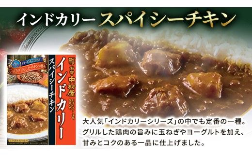 新宿 中村屋 インドカリー スパイシーチキン 40個 レトルト レトルトカレー カレー 常温 温めるだけ 人気 洋食 時短 インドカレー スパイシーカレー 長期保存 災害用 保存食 レンチン レンジ [DM010us]