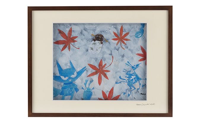 Harry＆Marie 名画 シリーズ(10)「マリーからの便り」ハリーマリー ジクレー 絵画 インテリア アート 額装入り ファンタジー ジークレー 作品