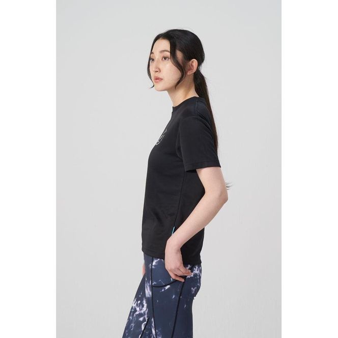 【数量限定】リライブスポーツ/半袖/ブラック（Sサイズ）【ファッション 服 Tシャツ カットソー 衣料 トップス 女 男 スポーツ ゴルフ ウェア アウトドア 仙台市 リラックス カジュアル シンプル トレンド 春 夏 秋 冬 メンズ レディース ユニセックス】 041009_ES004VC02