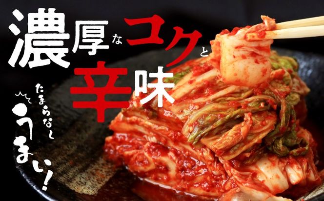 099H4175 【リピーター続出】白菜キムチ1kg ＆ 特製チャンジャ 300g【新鮮野菜 高評価 人気 惣菜 きむち 漬物 韓国グルメ おつまみ 家計応援】