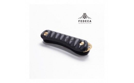 【FEDECA】キーオーガナイザー リップルブラック 001188