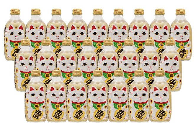 ソーダ 福招きソーダ 炭酸飲料 300ml 24本 [翔栄通商 静岡県 吉田町 22424741] そーだ サイダー お土産 土産 みやげ 木村飲料