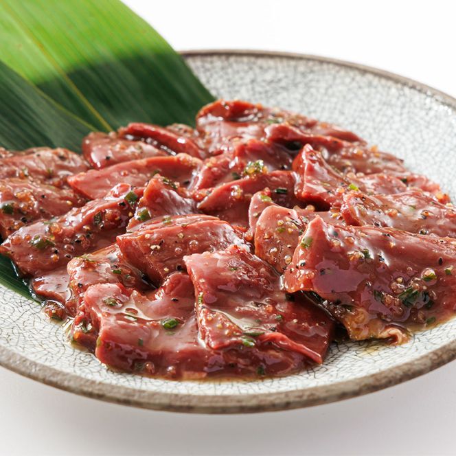 北海道産牛 塩だれ 牛ハツ 1kg (200g×5パック) 小分け 味付き ホルモン ハツ 心臓 牛肉 焼肉 BBQ バーベキュー おつまみ 惣菜 スタミナ 冷凍 北海道 釧路町 釧路超 特産品 br03