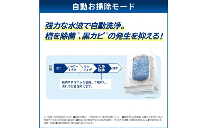 東芝【標準設置費込み】乾燥機能搭載　8kgタテ型洗濯乾燥機　AW-8VH4(W) 141305_KV105