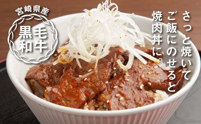 宮崎県産黒毛和牛 赤身焼肉用800gと焼肉のたれセット K16_0008_1