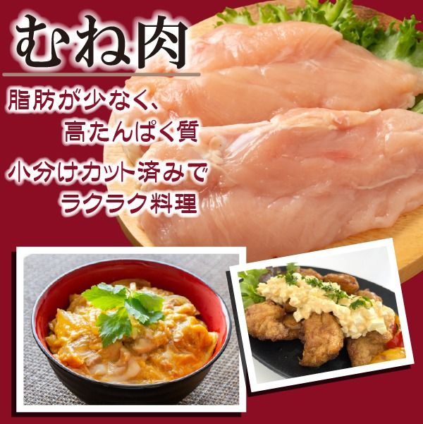 【カット済み】宮崎県産若鶏ヘルシーセット 計3.5kg（むね肉 ささみ 鶏肉 鶏ムネ ムネ 唐揚げ 焼き鳥）