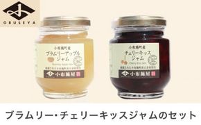 ブラムリージャム・チェリーキッスジャムのセット 140g × 各1個 計2個 ［小布施屋］ ジャム 詰合せ 食べ比べ 味比べ 味くらべ りんご 林檎 さくらんぼ ギフト 贈り物 お取り寄せ 瓶 長野県 信州 小布施 ［H-65］