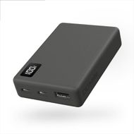 CIO モバイルバッテリー 10000mAh Mate Powerbank 001 ライトブラック｜小型 軽量 おしゃれ 便利 [2673]