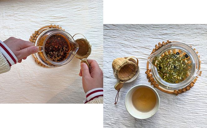 季節の養生茶 お試し 1袋 約1週間分 お茶 癒し ブレンド茶 養生茶 岡山県 赤磐市