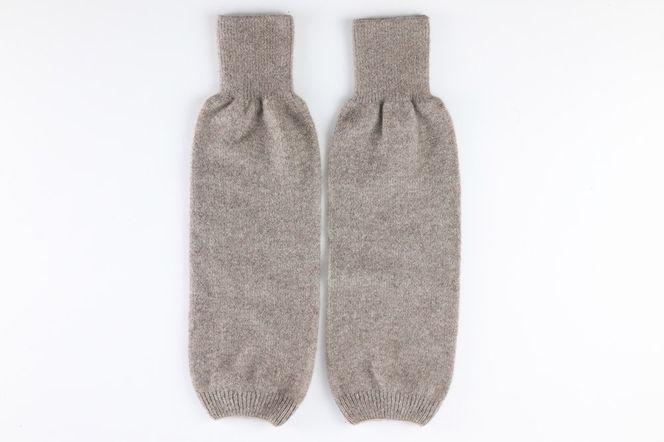 プレミアム カシミヤ レッグウォーマー（ベージュ） 443プランニング 秋田県 男鹿市|23_pln-120101b