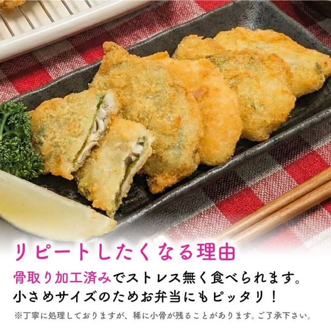 揚げるだけ 骨取り 国産 梅しそアジフライ 1kg( 200g×5p ) 冷凍 すぐ 届く 小分け アジフライ アジ あじ 鯵 フライ 揚げ物 おつまみ お惣菜 おかず 弁当 晩御飯 簡単 サクサク 時短料理 手軽 海産物 米 丼 岩手県 大船渡市 1万円 スピード 配送 送料無料