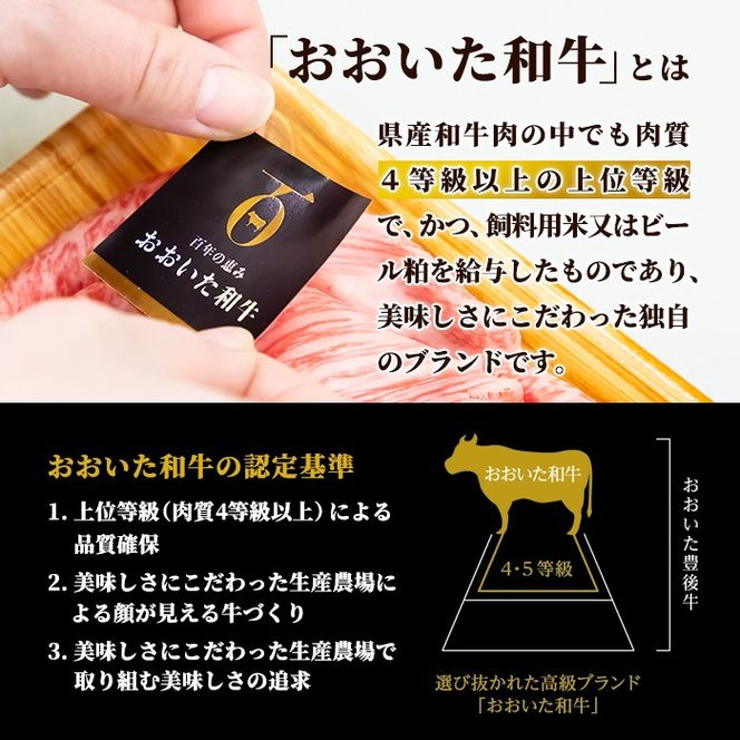 おおいた和牛 生ハム (計100g・50g×2P) 国産 牛肉 もも肉 ハム A4 和牛 ブランド牛 小分け おつまみ 大分県 佐伯市 【FW022】【ミートクレスト】