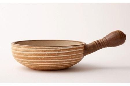 【年内発送】アヒージョ 鍋 小 （ 焦げ白 ） 《糸島》【窯元ろくろ /浅見大輔】 食器 調理器具 直火 オーブン [AUJ001]