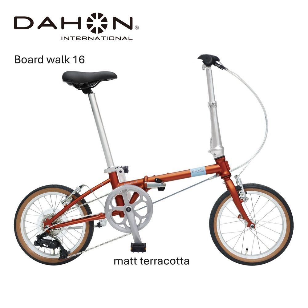 DAHON Int Folding Bike Board walk 16 Matt Terracotta[四日市市 で人気の返礼品 武田産業 折り畳み自転車 自転車 折りたたみ自転車 折りたたみ式自転車 三重県 四日市市ふるさと納税]