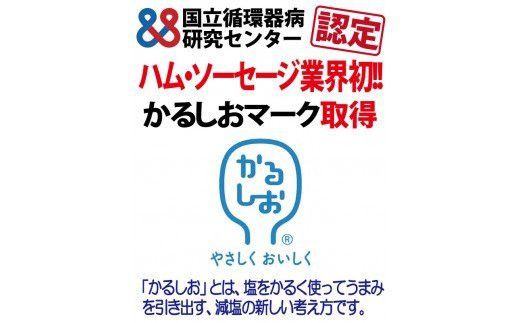 【岩手県産豚肉使用】からだ想いの 銀河いきいき工房 減塩＆糖質ゼロ ロースハム・ベーコンギフトセット のしOK 【539】