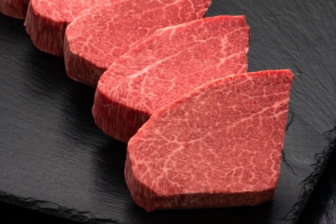 肉 博多和牛 ヒレ シャトーブリアンステーキ 200g 5枚 計 1kg 6回 定期便 総計 6kg [久田精肉店 福岡県 宇美町 um40bsi440013] 牛 牛肉 ヒレシャトーブリアンステーキ ステーキ 和牛 ソース ソース付き 冷凍