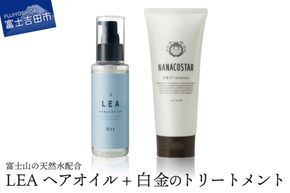 美髪 ボタニカルヘアトリートメント と 希少植物性オイル配合 ヘアオイル セット ヘアオイル トリートメント サロン仕様 低刺激性 オレンジ ベルガモット ヘアケア プレゼント NANACOSTAR 希少植物性オイル 山梨 富士吉田