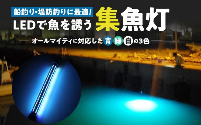 船釣り・堤防釣りに最適!LEDで魚を誘う|z029-20m［172C10］船釣 堤防 釣り 最適 高輝度 3色 LED z029-20m オールマイティ 集魚灯 ライト 水中ライト LEDライト ポータブル USB 夜焚き 遊漁 海釣り 魚釣り イカ釣り アジ釣り 魚 反応 でんらい アウトドア 愛知県 小牧市 送料無料