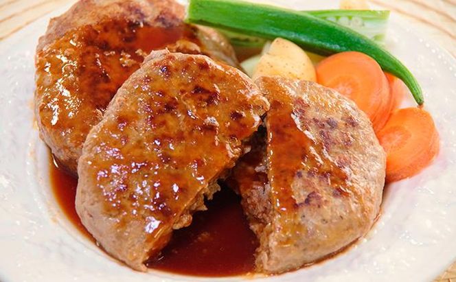 旨味凝縮牛たん400gと仙台のホテル直伝牛肉贅沢ハンバーグ150g×2個セット　【牛タン・お肉・ハンバーグ・厚切り牛たん】 041009_BG001