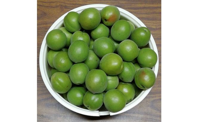 仁科農園産 南高梅（青梅、秀、大）「里山グリーンエメラルド」5kg箱 梅 うめ ウメ エキス 梅酒 梅干し