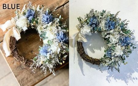 【 選べる 4タイプ 】 ハーフ リース 糸島 / tokohana [AOC019] ドライフラワー スワッグ 花 束 花材 リース 記念日 ギフト 植物