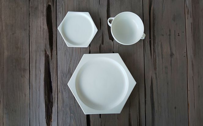 白瓷 Meal set お食事セット 皿 スープカップ セット スープ皿 電子レンジ対応 食洗機対応 陶芸 陶器 食器 カップ 
