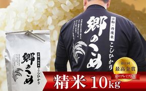 京都・網野郷産 特別栽培米コシヒカリ 精米10kg（2026年10月上旬～発送）特別栽培米 こしひかり 精米 ふるさと納税 米 ふるさと納税 コシヒカリ 白米 新米 令和8年産 生産者応援 農家応援 送料無料GG00008