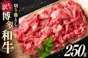 牛肉 訳あり A4 A5 博多和牛 切り落とし 250g [木村食品 福岡県 宇美町 um40beg040039] 訳アリ 牛 肉 牛バラ 肩肉 バラ肉
