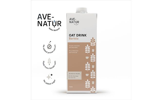 オーツミルク AVE-NATURオーツミルク 1,000ml 4本入 オーツ麦 砂糖不使用 自然の甘さ 飲みやすい グルテンフリー ラクトースフリー 食物繊維 腸活 健康 飲料 墨田区 東京都
