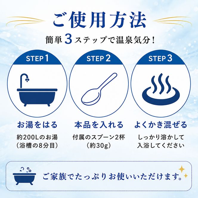 池田温泉入浴剤（500g）5袋セット 
