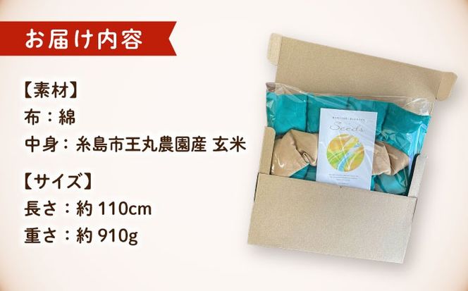 【色が選べる】 エコカイロ シーズ 繰り返し使える玄米カイロ 糸島市／motomoto【いとしまごころ】[ABY001]