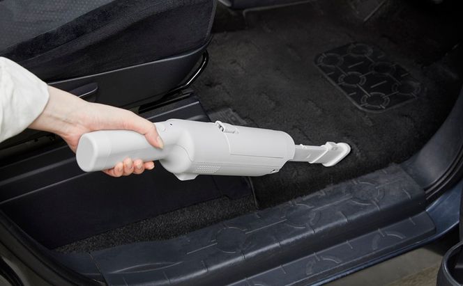 充電式紙パックハンディクリーナー HBD-31-WH クラウドグレー 掃除機 コードレス 充電式ハンディクリーナー アイリスオーヤマ ホワイト クリーナー 軽量 スタンド 軽い 充電スタンド 充電式 吸引力 カーペット パワフル ほこり感知 家電 おすすめ