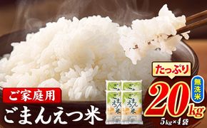 訳あり 米 ごまんえつ米 20kg 米 こめ 無洗米 家庭用 熊本県 長洲町 くまもと おうちご飯 返礼品 数量 限定 ブレンド米 数量限定 送料無料 国内産 熊本県産 訳あり 常温 配送 《11月-12月より出荷予定》---ng_gmn_af11_24_35000_20kg---