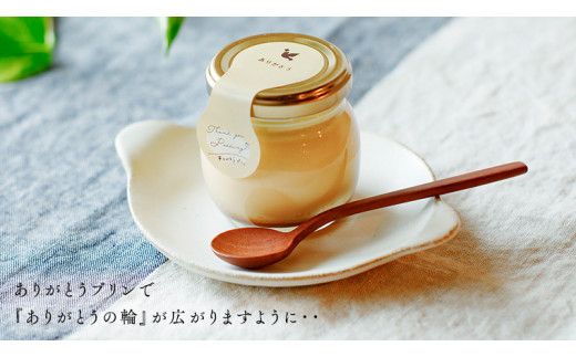 【 素材 厳選 】 こだわり の ありがとう プリン 6個入 冷蔵 洋菓子 スイーツ デザート ぷりん 子ども 大人 贅沢 おやつ ギフト 贈答用 母の日 [DJ021us]