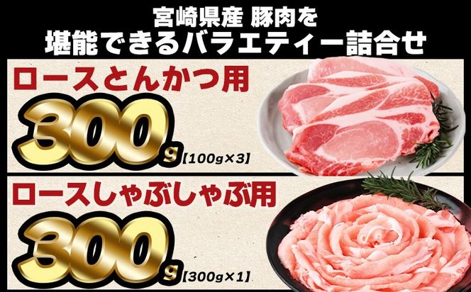 ＜宮崎県産豚肉バラエティー詰合せセット 2.3kg＞入金確認後、2026年1月に順次出荷 【国産 宮崎県産 ぶた にく 精肉 とんかつ トンカツ 焼肉 焼き肉 スライス 小間切れ 豚こま 詰め合わせ 6種類 肩ロース ウデ ミヤチク 宮崎県 国富町】【b1031_my_jan】