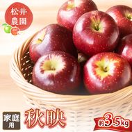 りんご 家庭用 秋映 3.5kg 信州りんご リンゴ 林檎 果物 くだもの フルーツ 信州 長野