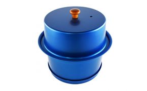 【ノルディクブルー】様々な熱源に対応可能なコンパクトアルミスモーカー 141305_CV05VC02