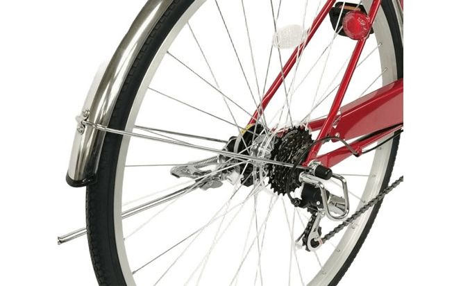 099X337-1 STYLE KIX  CITY276 ブルー【27型 自転車 完成品 組み立て不要 アウトドア サイクリング じてんしゃ 通勤 通学 新生活】