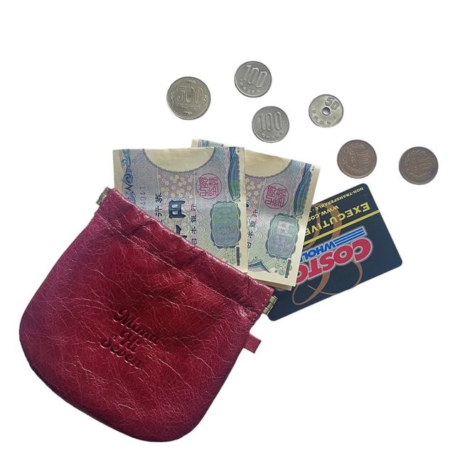 yɌO؎szmade in HYOGO`Cherry Candy pouchidark cherryj