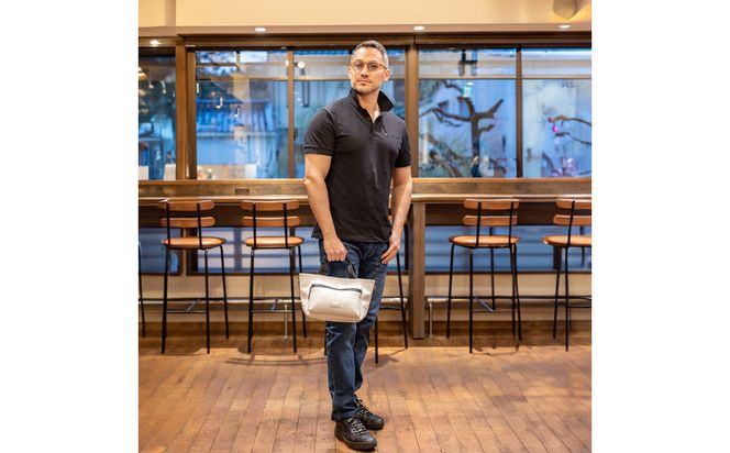 CREEZAN GOLF クリーザンゴルフ カートバッグトート ホワイト CCGI-014-01 / ゴルフ カートバッグ ゴルフバッグ トートバッグ 2way 軽量 収納力 水濡れに強い 高機能合成皮革 ショルダーストラップ付き シンプル デザイン