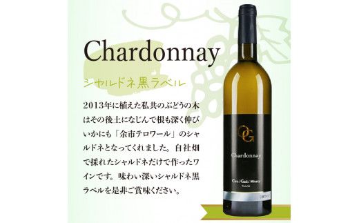 【OcciGabi Winery】おススメ黒ラベルシリーズ６本セット 【余市のワイン】 ワイン 紅白ワイン 赤白ワイン 赤ワイン 白ワイン ワインセット ワイン6本 人気ワイン 北海道のワイン_Y012-0098